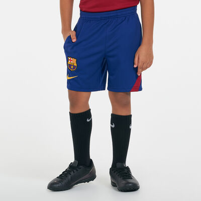 Nike Kids' Dri-FIT F.C. Barcelona Academy Pro Shorts Blue Nike Kids' Dri-FIT F.C. Barcelona Academy Pro Shorts Blue