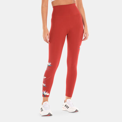 adidas Women's Thebe Magugu Studio 7/8 Leggings Red