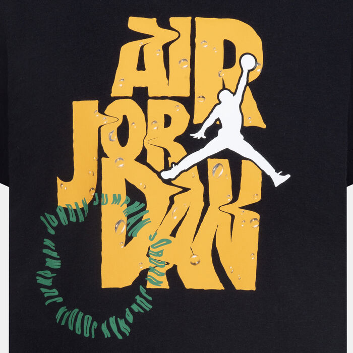 Nike Kids' Fuel Up Cool Down Drops T-Shirt Black image number 2