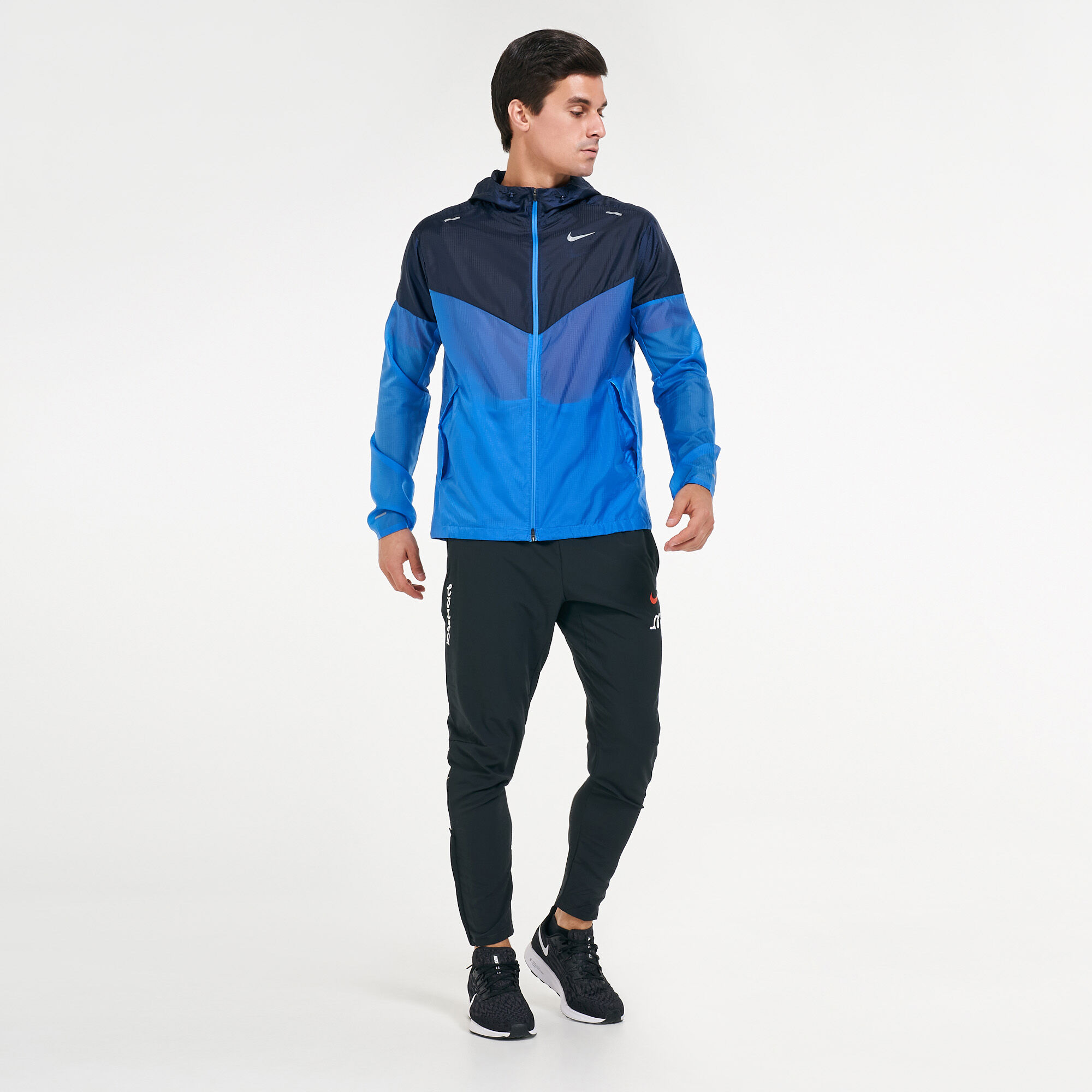 Men s Windrunner Jacket Blue Nike in Qatar SSS