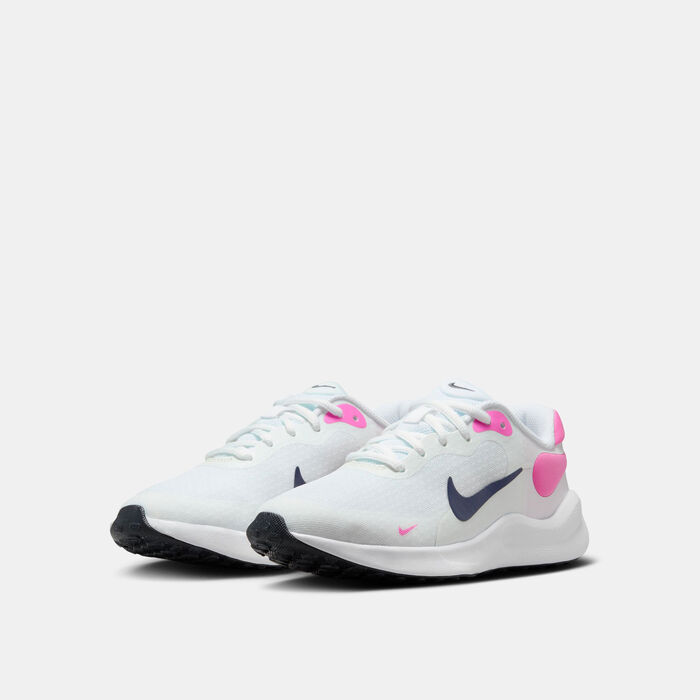 Nike Kids' Revolution 7 Running Shoes White Nike Kids' Revolution 7 Running Shoes White image number 1