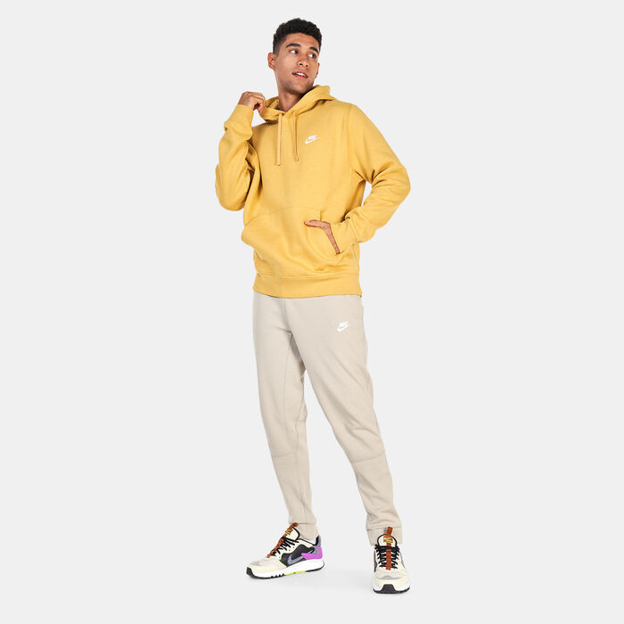 Nike Men's Sportswear Club Hoodie yellow Nike Men's Sportswear Club Hoodie yellow image number 2