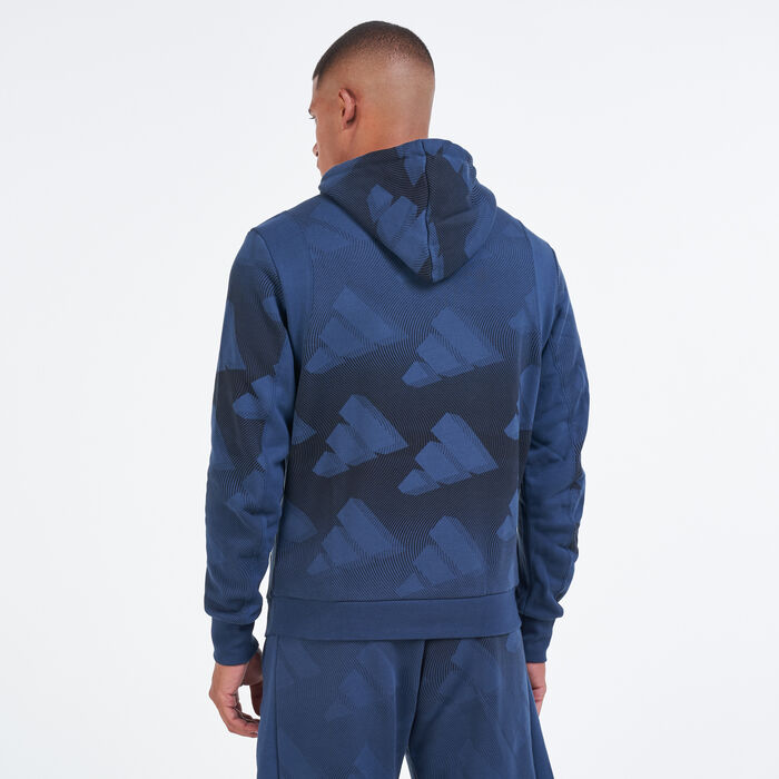 adidas Men's Sportswear Sweatshirt Blue adidas Men's Sportswear Sweatshirt Blue image number 1
