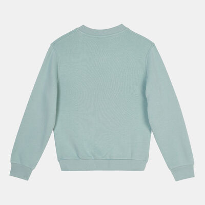 Nike Kids' Sportswear Club+ Crewneck Create Sweatshirt Blue