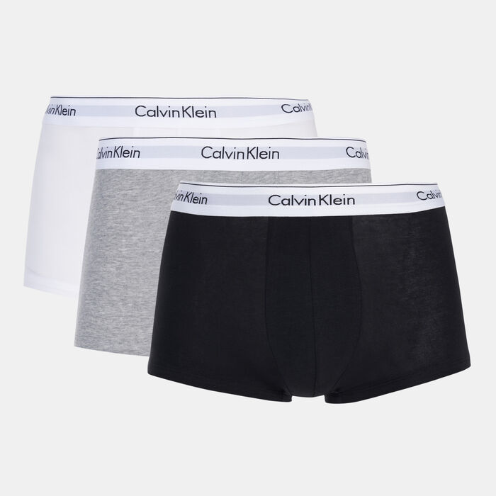 Calvin Klein Men's Modern Trunk Briefs (3 Pack) Multi Calvin Klein Men's Modern Trunk Briefs (3 Pack) Multi image number 0