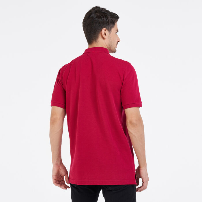 Nike Men's Sportswear F.C. Barcelona Polo T-Shirt Red Nike Men's Sportswear F.C. Barcelona Polo T-Shirt Red image number 1
