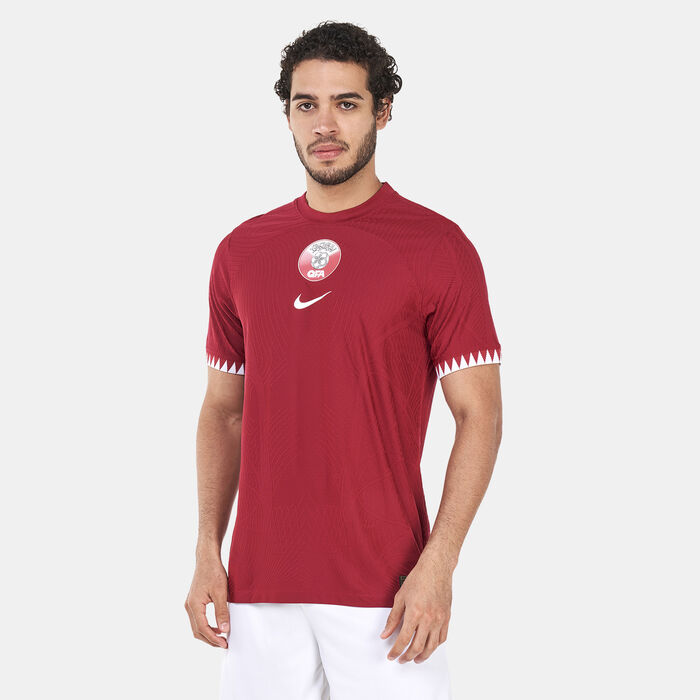 Nike Men's Qatar Dri-FIT ADV Match Home Jersey Maroon Nike Men's Qatar Dri-FIT ADV Match Home Jersey Maroon image number 0