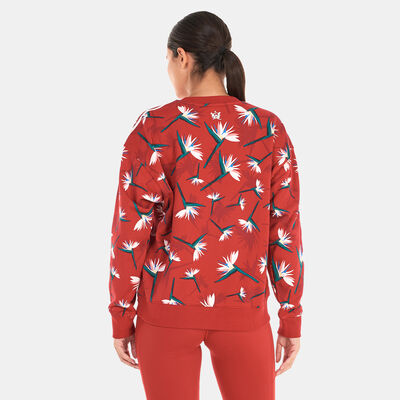 adidas Originals Women's Thebe Magugu Crew Sweatshirt Multi adidas Originals Women's Thebe Magugu Crew Sweatshirt Multi