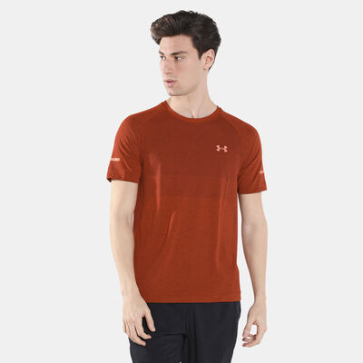 Under Armour Men's Vanish Seamless Run T-Shirt Orange