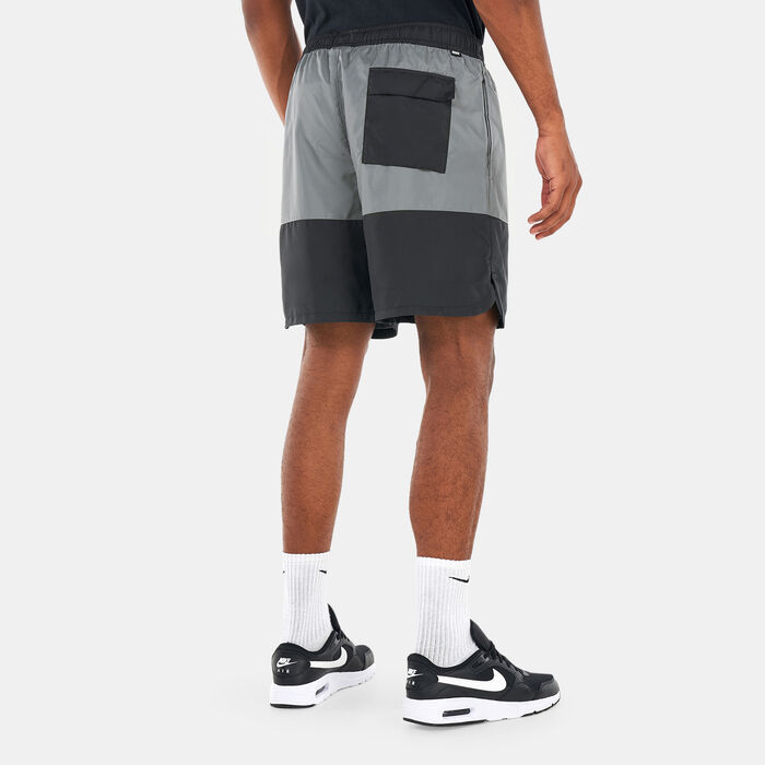 Nike Men's Sportswear SPE Woven Flow Long Shorts Black Nike Men's Sportswear SPE Woven Flow Long Shorts Black image number 1