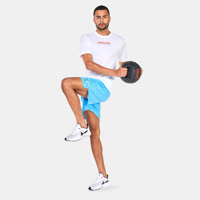 Nike Men's Dri-FIT Totality Knit 7-Inch Shorts Blue image number 2