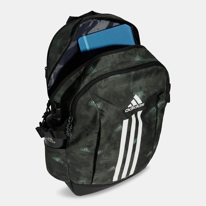 adidas Men's Power Graphic Backpack Grey adidas Men's Power Graphic Backpack Grey image number 2