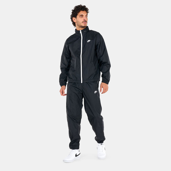 Nike Men's Club Woven Tracksuit Black Nike Men's Club Woven Tracksuit Black image number 0