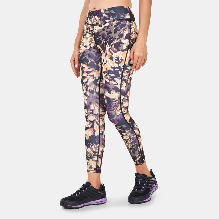 Columbia Women's Lodge™ Printed 7/8 Leggings Green Columbia Women's Lodge™ Printed 7/8 Leggings Green image number 0