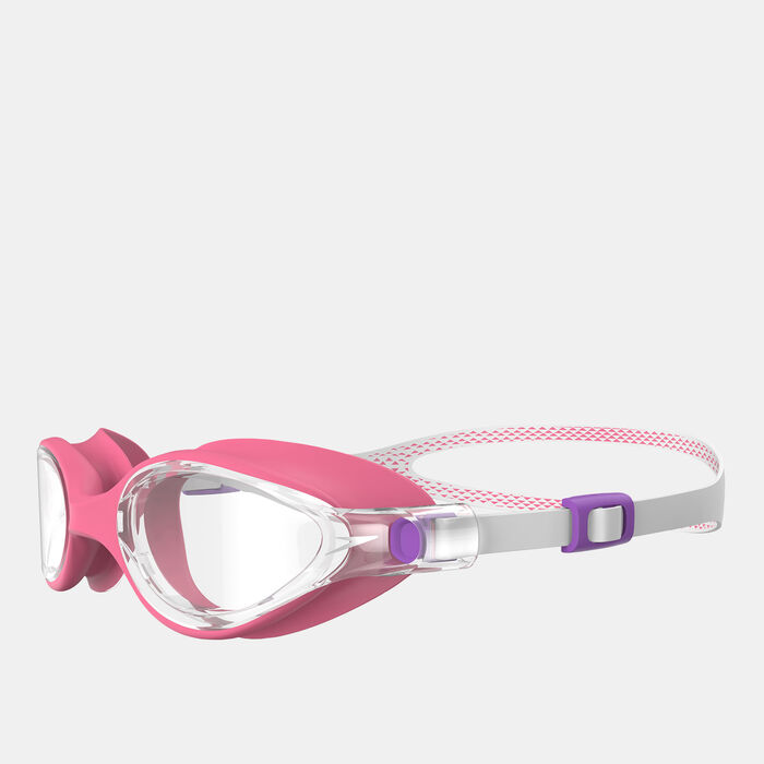 Speedo Women's Virtue Mirror Swimming Goggles White image number 2