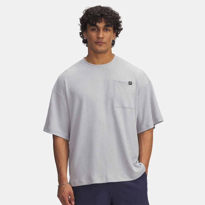 Under Armour Men's Rival Waffle T-Shirt Grey image number 0