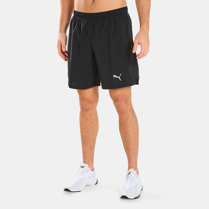 PUMA Men's Run Favorite Woven 7-Inch Session Shorts Black PUMA Men's Run Favorite Woven 7-Inch Session Shorts Black image number 0