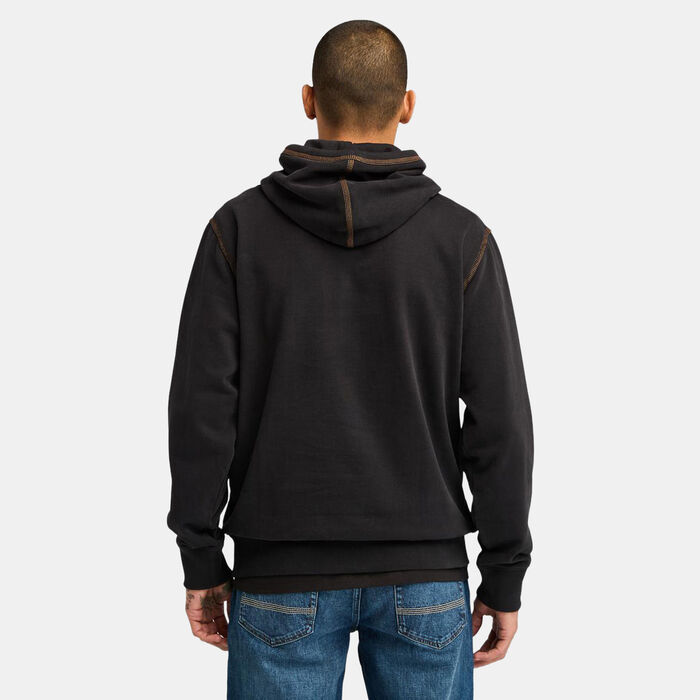 Timberland Men's Logo Hoodie Black image number 1