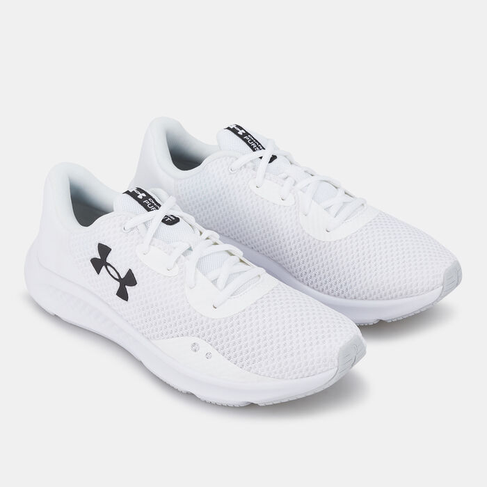 Under Armour Men's UA Charged Pursuit 3 Running Shoe White image number 2
