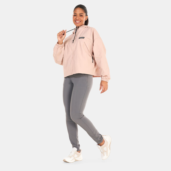 Timberland Women's Progressive Utility Windbreaker Jacket Pink image number 2