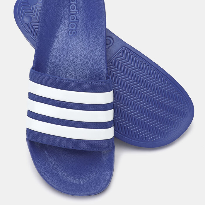 adidas Men's Adilette Shower Slides Blue adidas Men's Adilette Shower Slides Blue image number 2