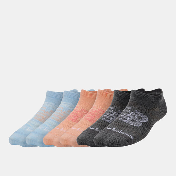New Balance Kids Flat Knit No-Show Socks (6 Pairs) Multi New Balance Kids Flat Knit No-Show Socks (6 Pairs) Multi image number 0