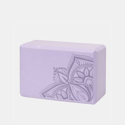 Gaiam Printed Yoga Block Multi Gaiam Printed Yoga Block Multi
