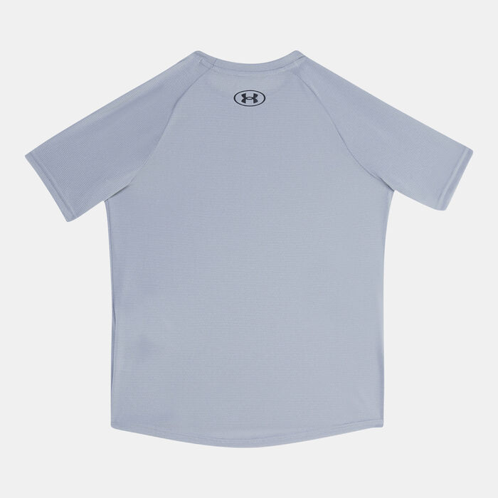 Under Armour Kids' UA Tech™ Bubble T-Shirt Grey image number 1