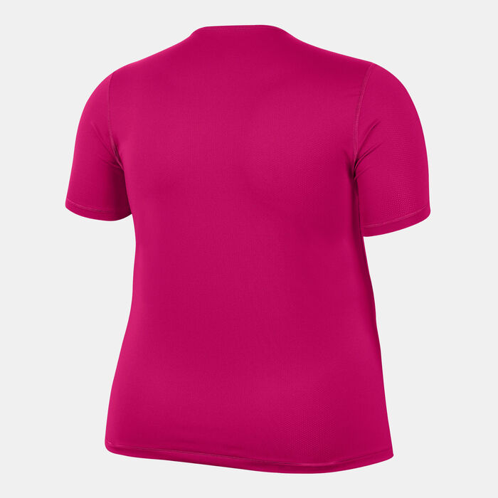 Nike Women's Pro Mesh T-Shirt (Plus Size) Nike Women's Pro Mesh T-Shirt (Plus Size) image number 1