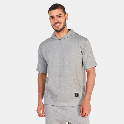 Sun and Sand Sports Men's Interlock Hoodie Grey Sun and Sand Sports Men's Interlock Hoodie Grey