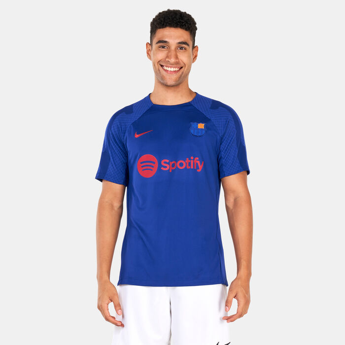 Nike Men's F.C. Barcelona Dri-FIT Strike Football Jersey Blue Nike Men's F.C. Barcelona Dri-FIT Strike Football Jersey Blue image number 0