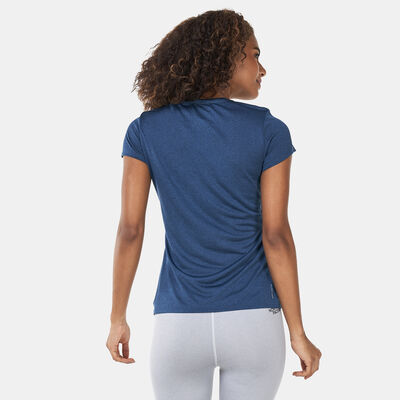 The North Face Women's Reaxion T-Shirt Blue The North Face Women's Reaxion T-Shirt Blue