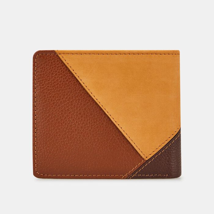 Timberland Men's Patchwork Billfold Brown Timberland Men's Patchwork Billfold Brown image number 1