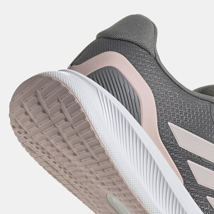adidas Women's Runfalcon 5 Wide Running Shoes Grey image number 5