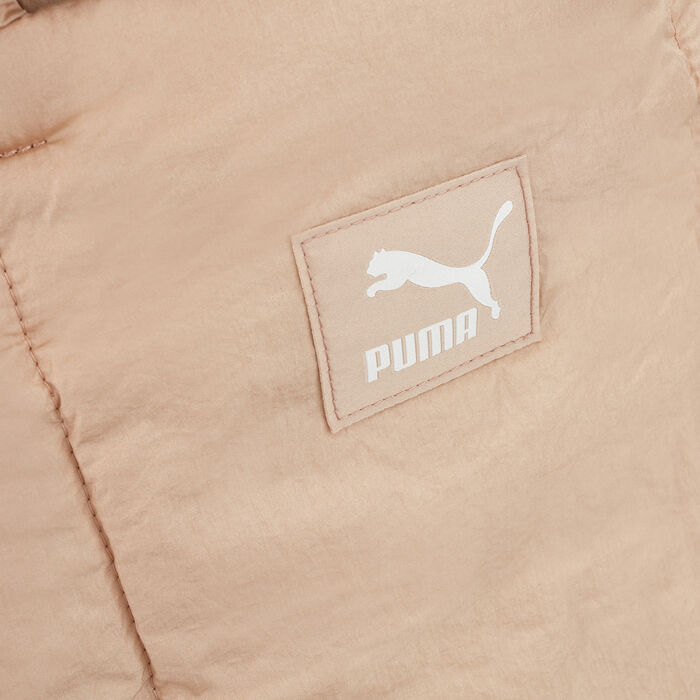PUMA Women's Premium Oversized Shopper Bag Beige PUMA Women's Premium Oversized Shopper Bag Beige image number 3