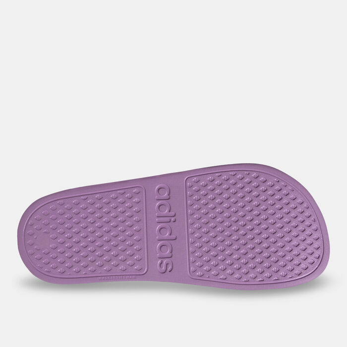 adidas Women's Adilette Aqua Slides Purple image number 3