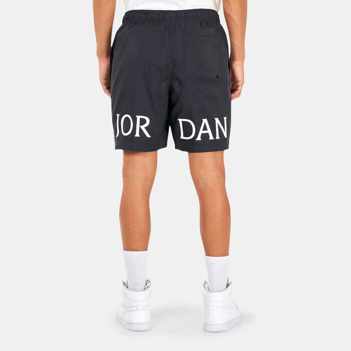Jordan Men's Essentials Poolside Shorts Grey Jordan Men's Essentials Poolside Shorts Grey image number 1