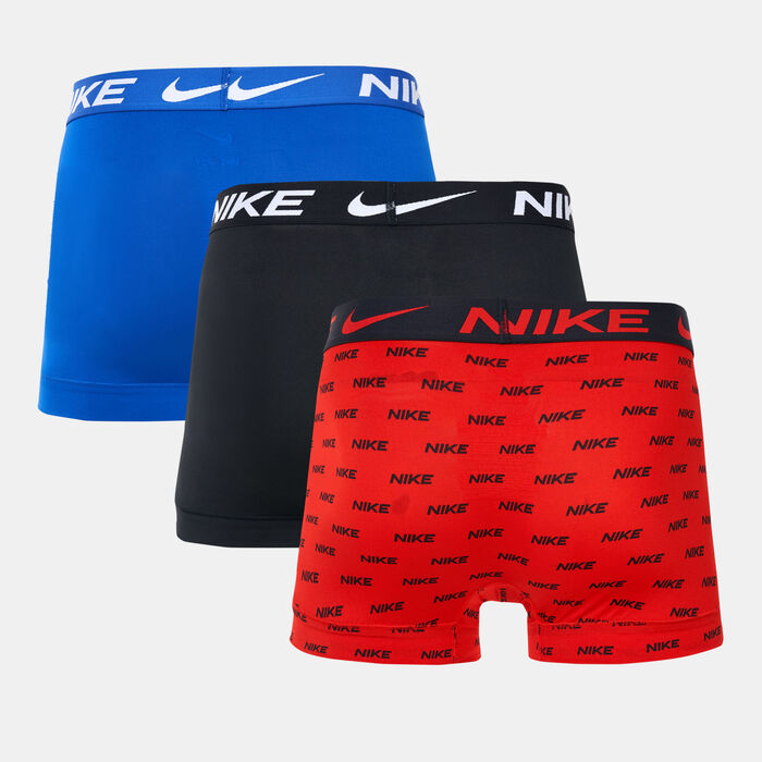 Nike Men's Dri-FIT Essential Micro Briefs (3 Pack) Red Nike Men's Dri-FIT Essential Micro Briefs (3 Pack) Red image number 1