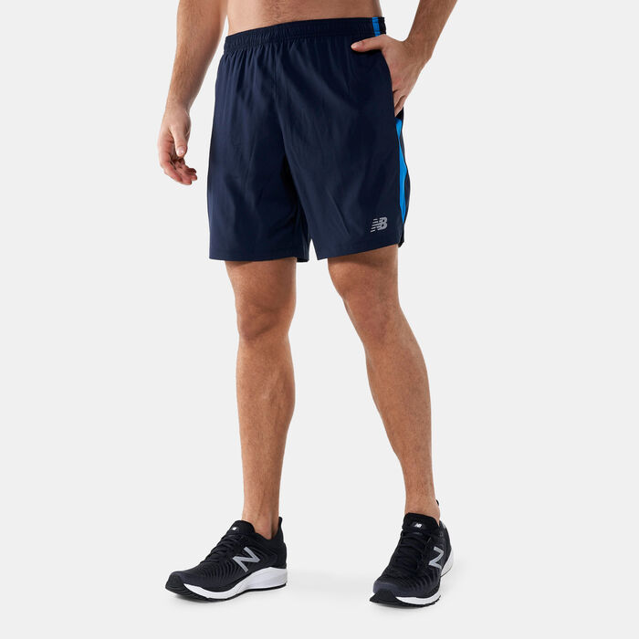 New Balance Men's Accelerate 7-Inch Shorts Black New Balance Men's Accelerate 7-Inch Shorts Black image number 0