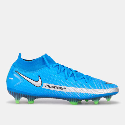 Nike Men's Phantom GT Elite Dynamic Fit Firm Ground Football Shoe Blue