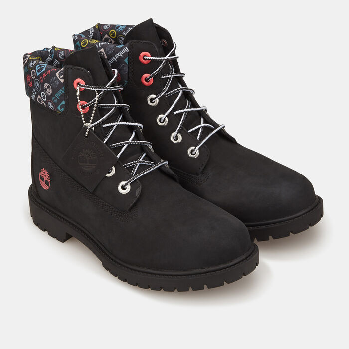 Timberland Women's 6-Inch Heritage Cupsole Waterproof Boot Black Timberland Women's 6-Inch Heritage Cupsole Waterproof Boot Black image number 1