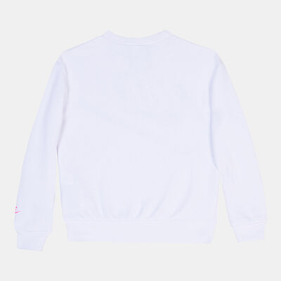 Nike Kids' Active Joy Sweatshirt White Nike Kids' Active Joy Sweatshirt White