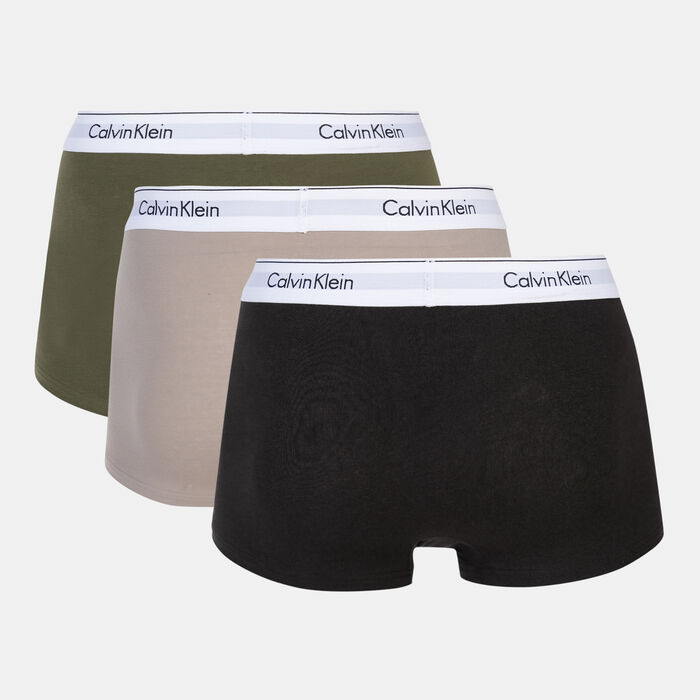 Calvin Klein Men's Modern Trunk Briefs (3 Pack) Multi Calvin Klein Men's Modern Trunk Briefs (3 Pack) Multi image number 1