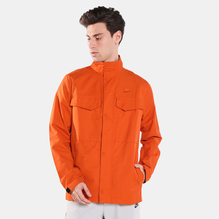 Nike Men's Sportswear M65 Jacket Orange Nike Men's Sportswear M65 Jacket Orange image number 0