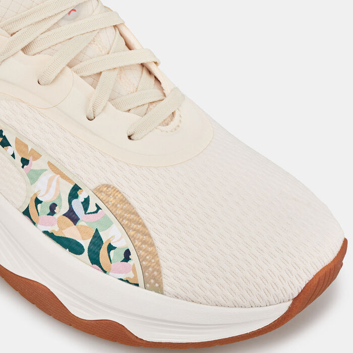 PUMA Women's x Maggie Stephenson PWR XX NITRO Training Shoe Beige PUMA Women's x Maggie Stephenson PWR XX NITRO Training Shoe Beige image number 4