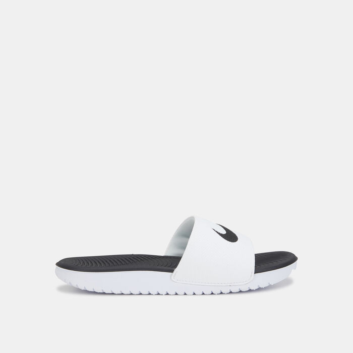 Nike Kids' Kawa Slides (Older Kids) White Nike Kids' Kawa Slides (Older Kids) White image number 1