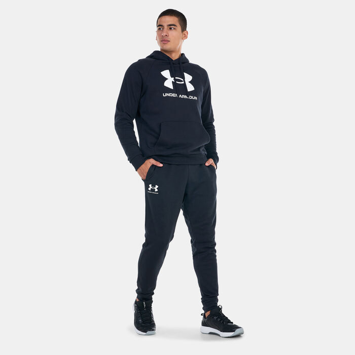 Under Armour Men's UA Rival Joggers Black Under Armour Men's UA Rival Joggers Black image number 2