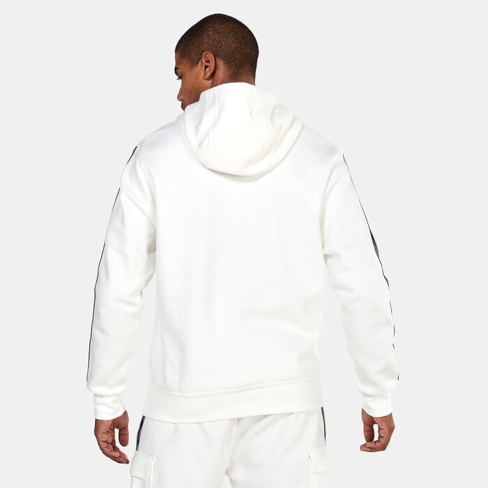 Nike Men's Sportswear Repeat Pullover Fleece Hoodie Ivory Nike Men's Sportswear Repeat Pullover Fleece Hoodie Ivory image number 1