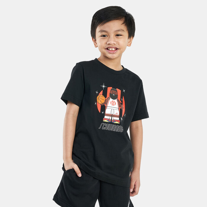 adidas Kids' Basketball T-Shirt Black adidas Kids' Basketball T-Shirt Black image number 0