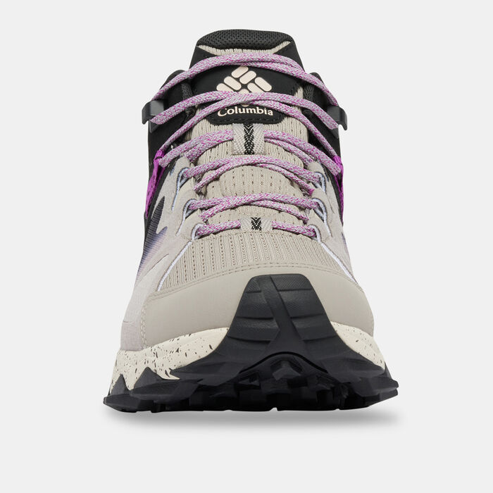 Columbia Women's Peakfreak Hera Mid OutDry Hiking Shoes Grey image number 3